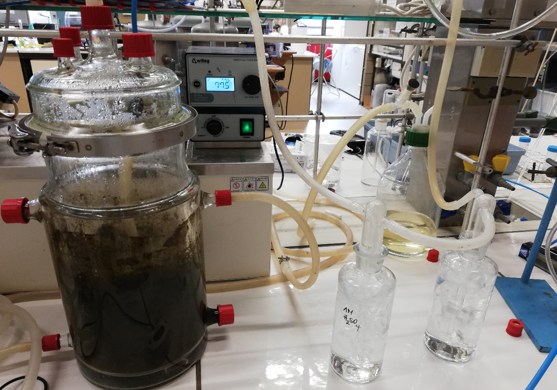 scrubbing with alternative acids